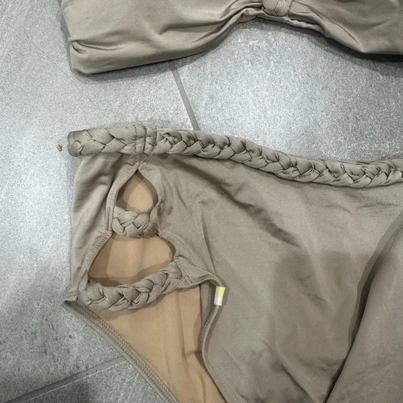 Beige Braided Bikini Set from SummerSalt - Picture 4 of 4